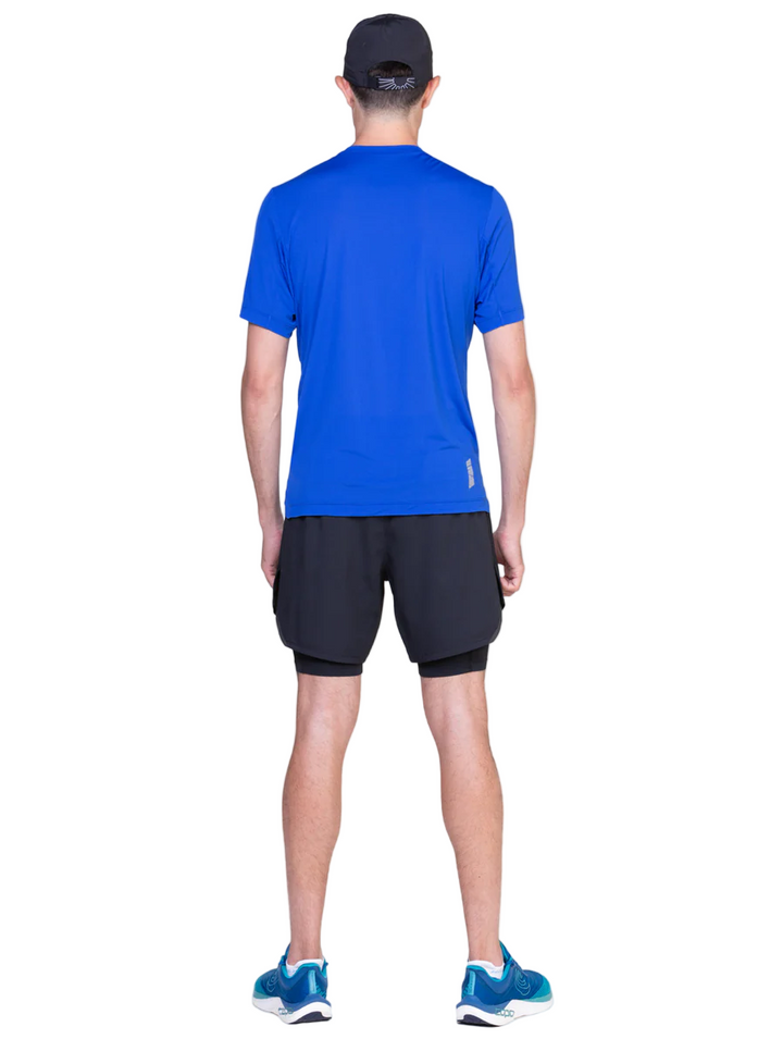 RonHill Mens Tech S/S Tee - Seafaring/Deep Laguna