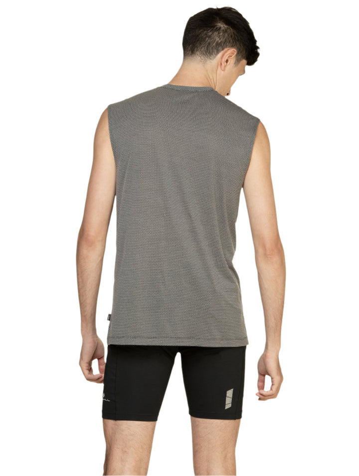 RonHill Mens Tech Golden Hour Tank - Black Matrix - SS25