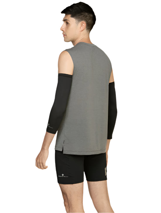 RonHill Mens Tech Golden Hour Tank - Black Matrix - SS25