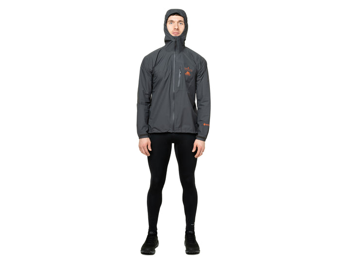 RonHill Mens Tech Gore-Tex Waterproof Mercurial Jacket 2 - Oxide/Ronhill Red - SS26
