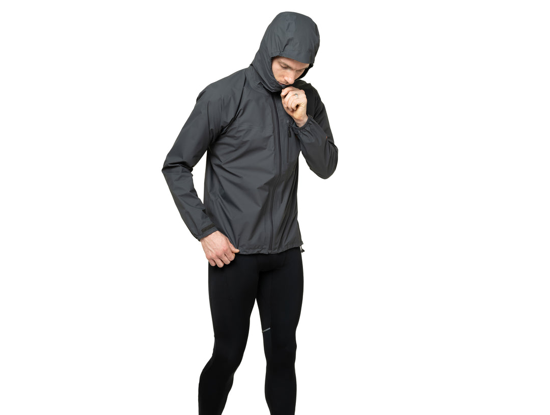 RonHill Mens Tech Gore-Tex Waterproof Mercurial Jacket 2 - Oxide/Ronhill Red - SS26