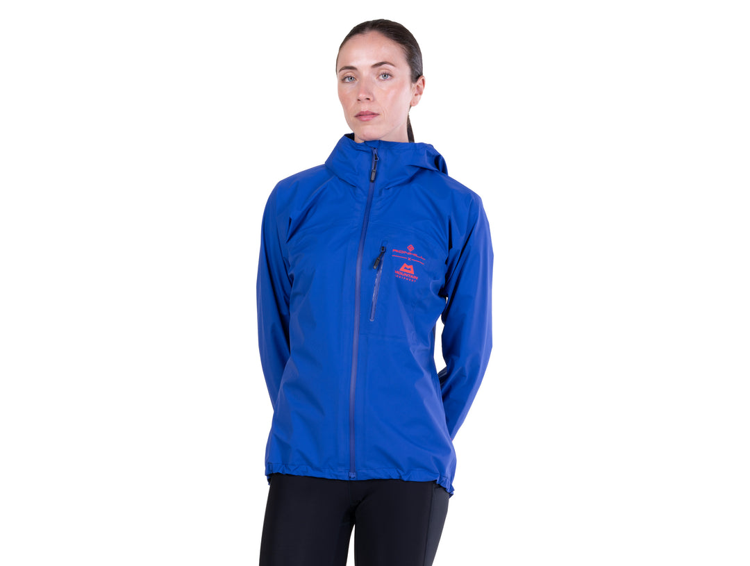 RonHill Womens Tech Gore-Tex Mercurial Jacket 2 - Blue Violet/Sumac - AW26