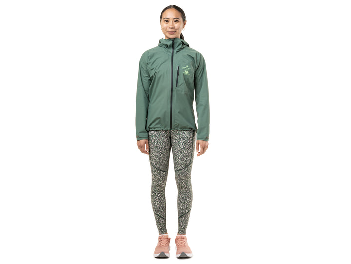 RonHill Womens Tech Gore-Tex Mercurial Jacket 2 - Laurel/Seafoam - SS26
