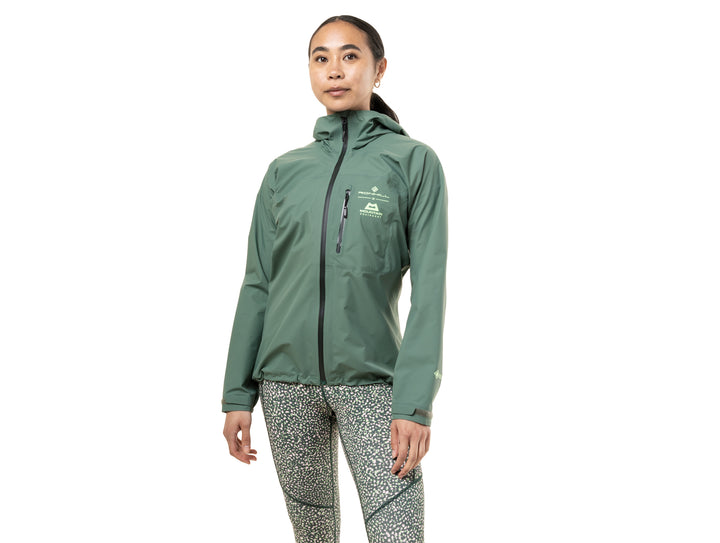 RonHill Womens Tech Gore-Tex Mercurial Jacket 2 - Laurel/Seafoam - SS26