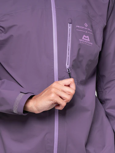 RonHill Womens Tech Gore-Tex Mercurial Jacket 2 - Dark Iris - AW25