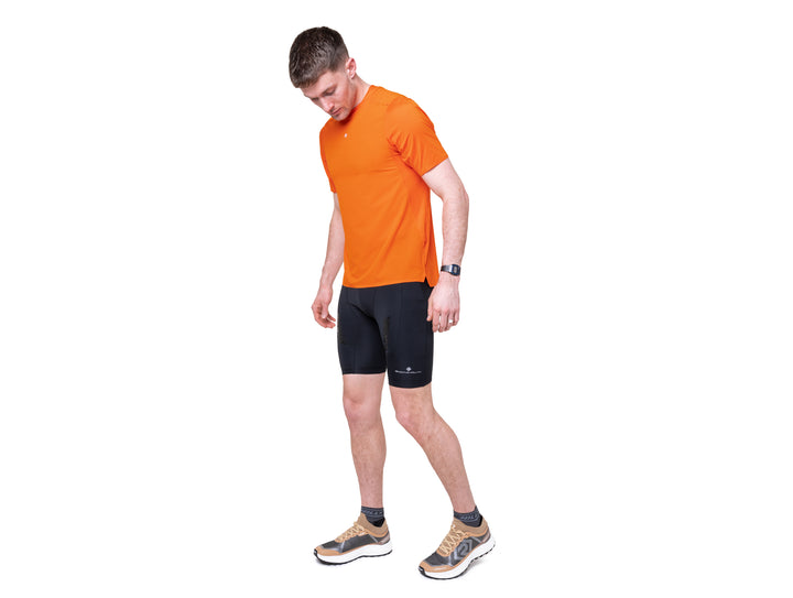 RonHill Mens Tech All-Terrain S/S Tee - Ronhill Red - SS26