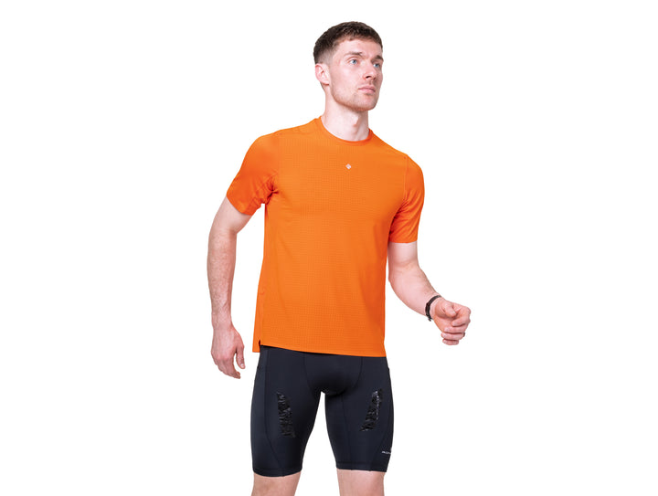 RonHill Mens Tech All-Terrain S/S Tee - Ronhill Red - SS26