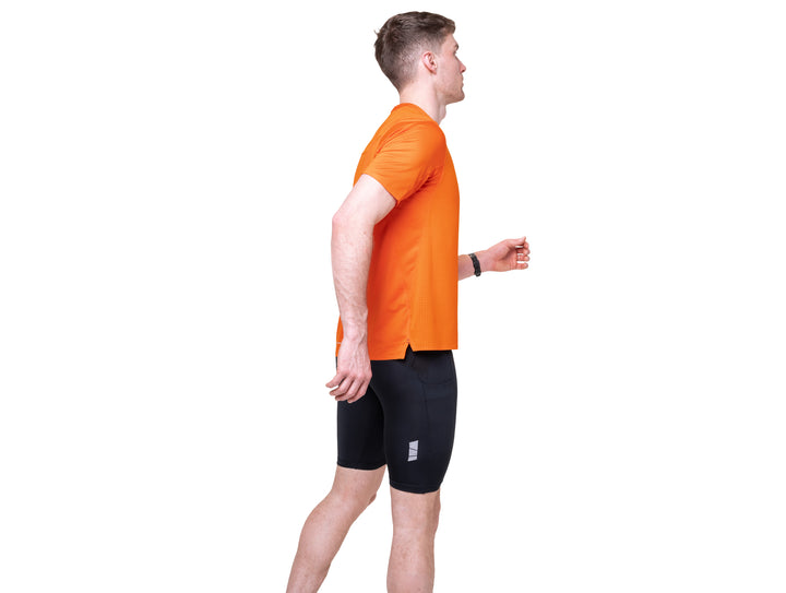 RonHill Mens Tech All-Terrain S/S Tee - Ronhill Red - SS26
