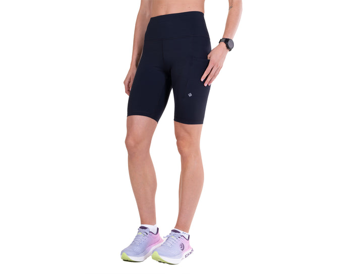 RonHill Womens Tech Contour Stretch Short - All Black