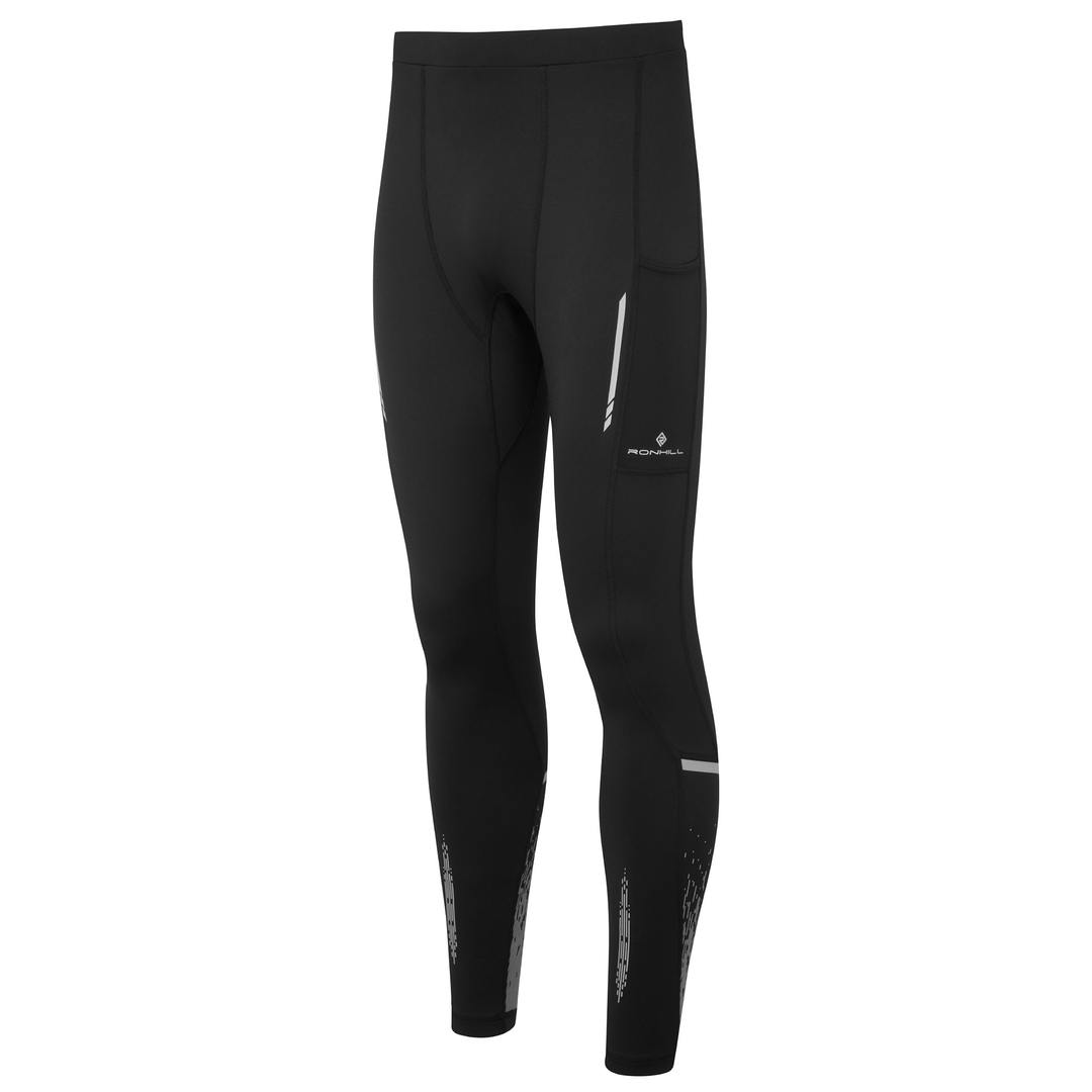 RonHill Men's Tech Reflect Tight - Black/Reflect