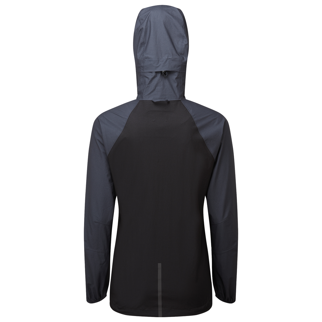 RonHill Womens Tech Fortify Waterproof Jacket - Black/Charcoal - AW25