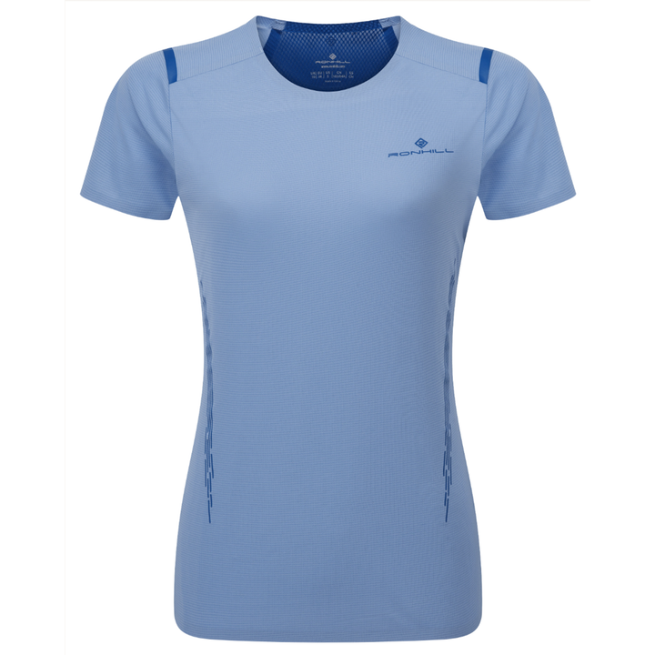RonHill Womens Tech Race S/S Tee - Island/ Tidal