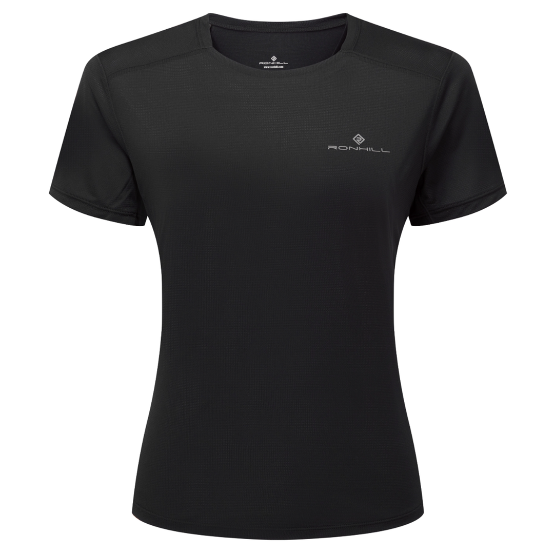 RonHill Womens Tech S/S Tee - All Black