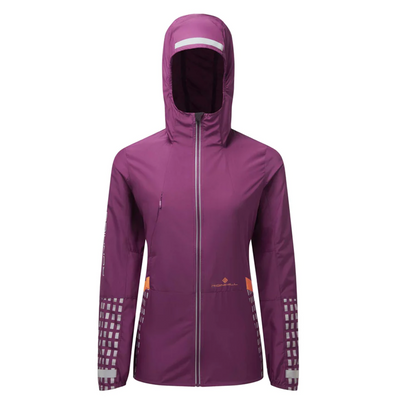 RonHill Womens Tech Afterhours Jacket - Grape/Mango/Reflect
