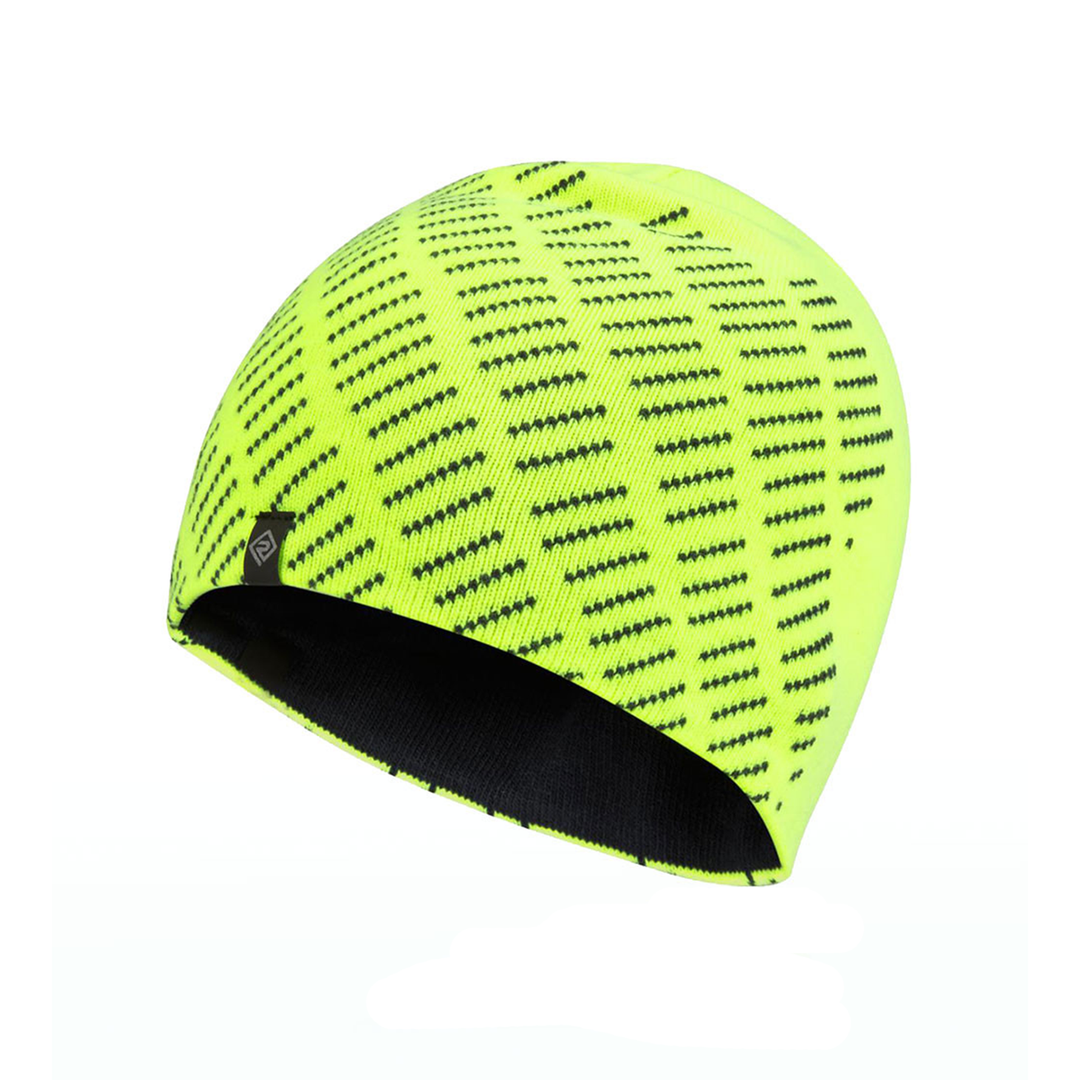 Ronhill Classic Beanie - Fluo Yellow/Charcoal