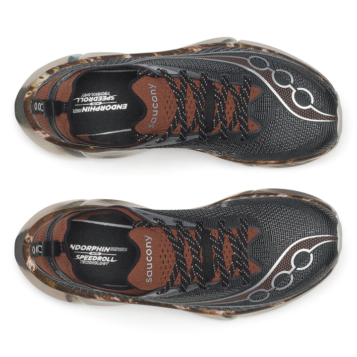 Saucony Unisex Endorphin Elite 3 - Black/Chrome - Neutral - AW26