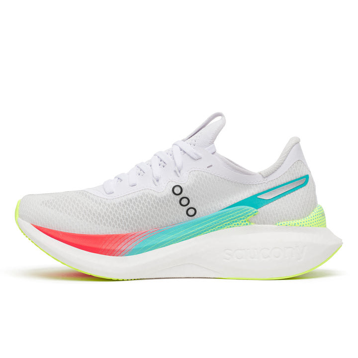Saucony Womens Endorphin Pro 5 - White/Multi - Neutral - AW26