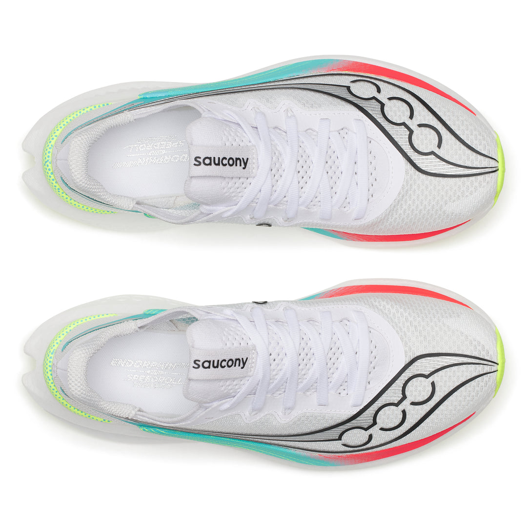 Saucony Womens Endorphin Pro 5 - White/Multi - Neutral - AW26
