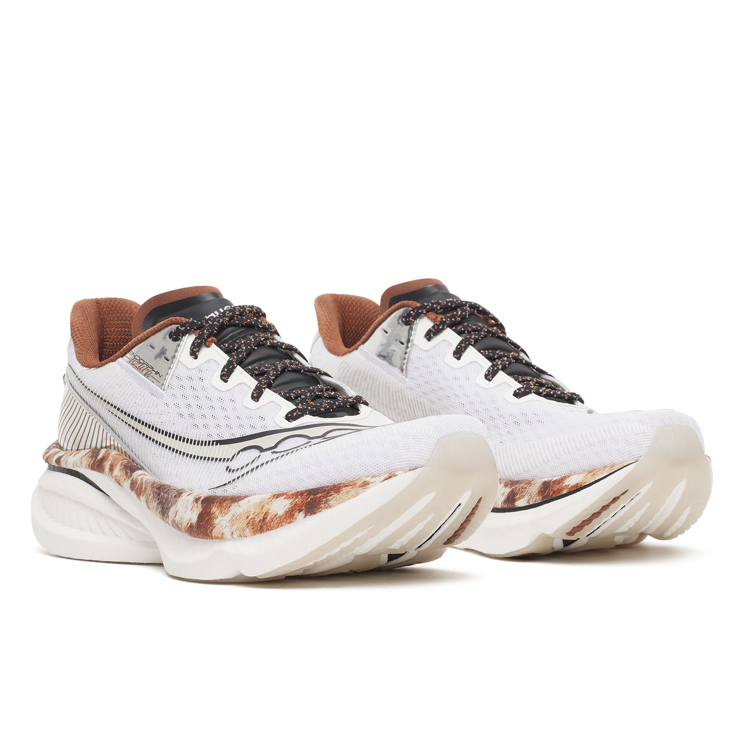 Saucony Mens Endorphin Azura - White/Chrome - Neutral - AW26