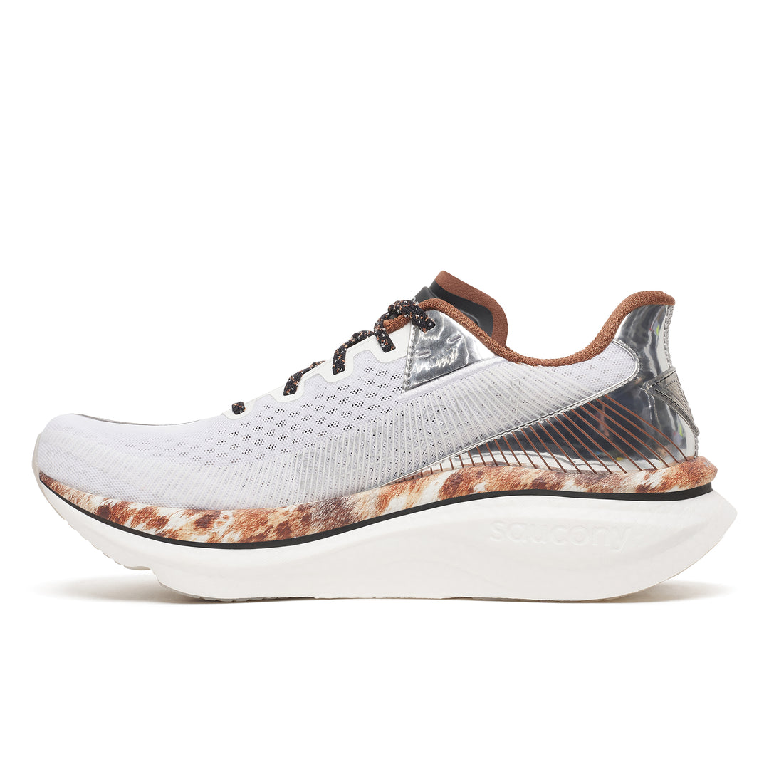 Saucony Mens Endorphin Azura - White/Chrome - Neutral - AW26