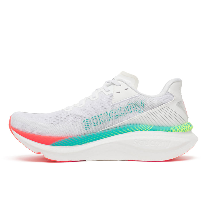 Saucony Mens Endorphin Azura - White/Multi - Neutral - AW26