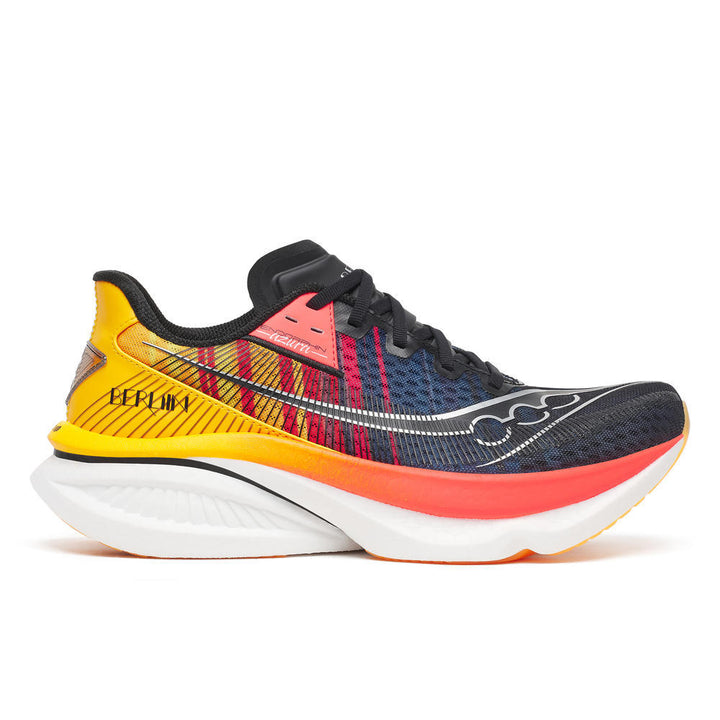 Saucony Mens Endorphin Azura Berlin - Black/Fusion - Neutral - AW26