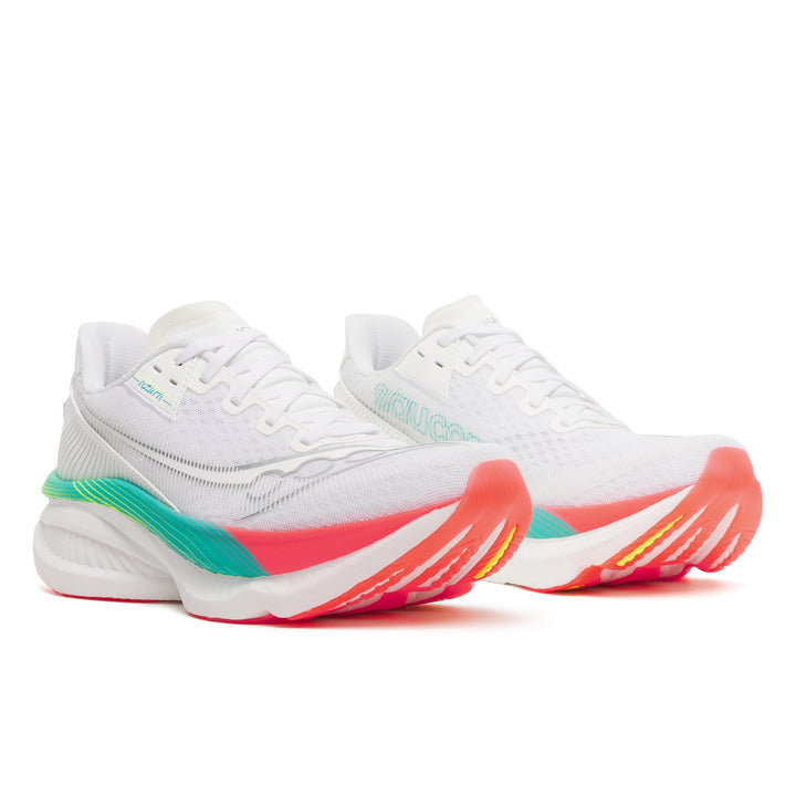 Saucony Womens Endorphin Azura - White/Multi - Neutral - AW26