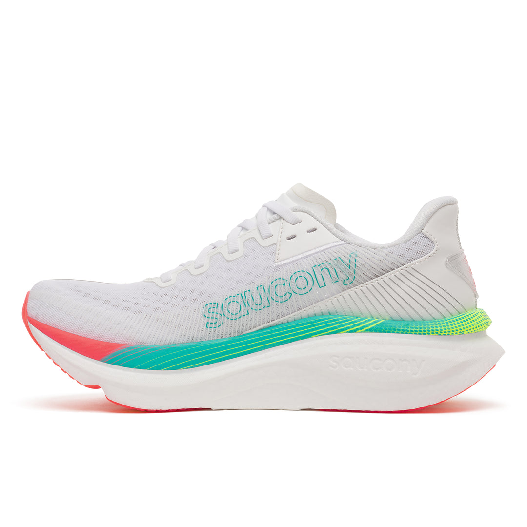 Saucony Womens Endorphin Azura - White/Multi - Neutral - AW26