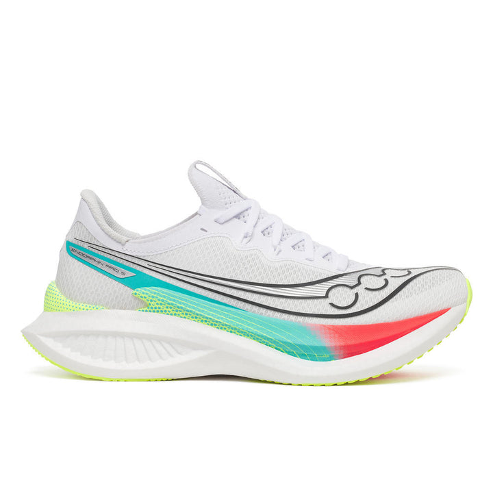 Saucony Mens Endorphin Pro 5 - White/Multi - Neutral - AW26