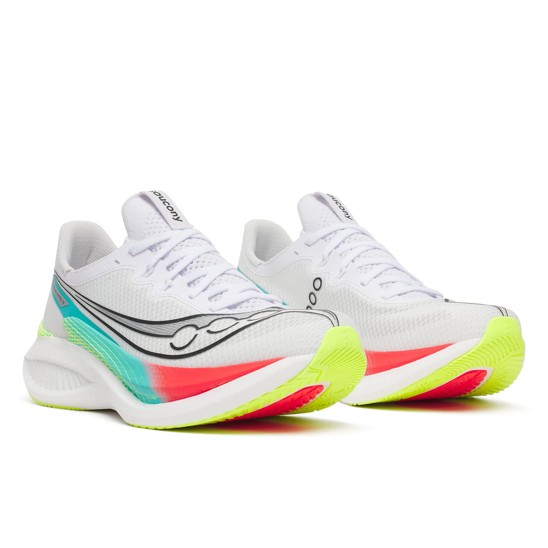 Saucony Mens Endorphin Pro 5 - White/Multi - Neutral - AW26