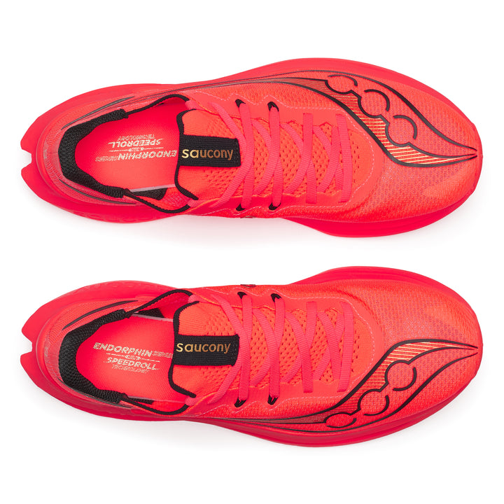 Saucony Mens Endorphin Pro 5 - Vizired/Black - Neutral - AW26