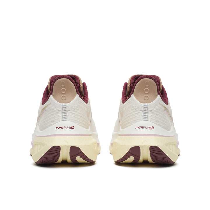 Saucony Womens Endorphin Speed 5 - Ivory/Maroon - Neutral - AW26