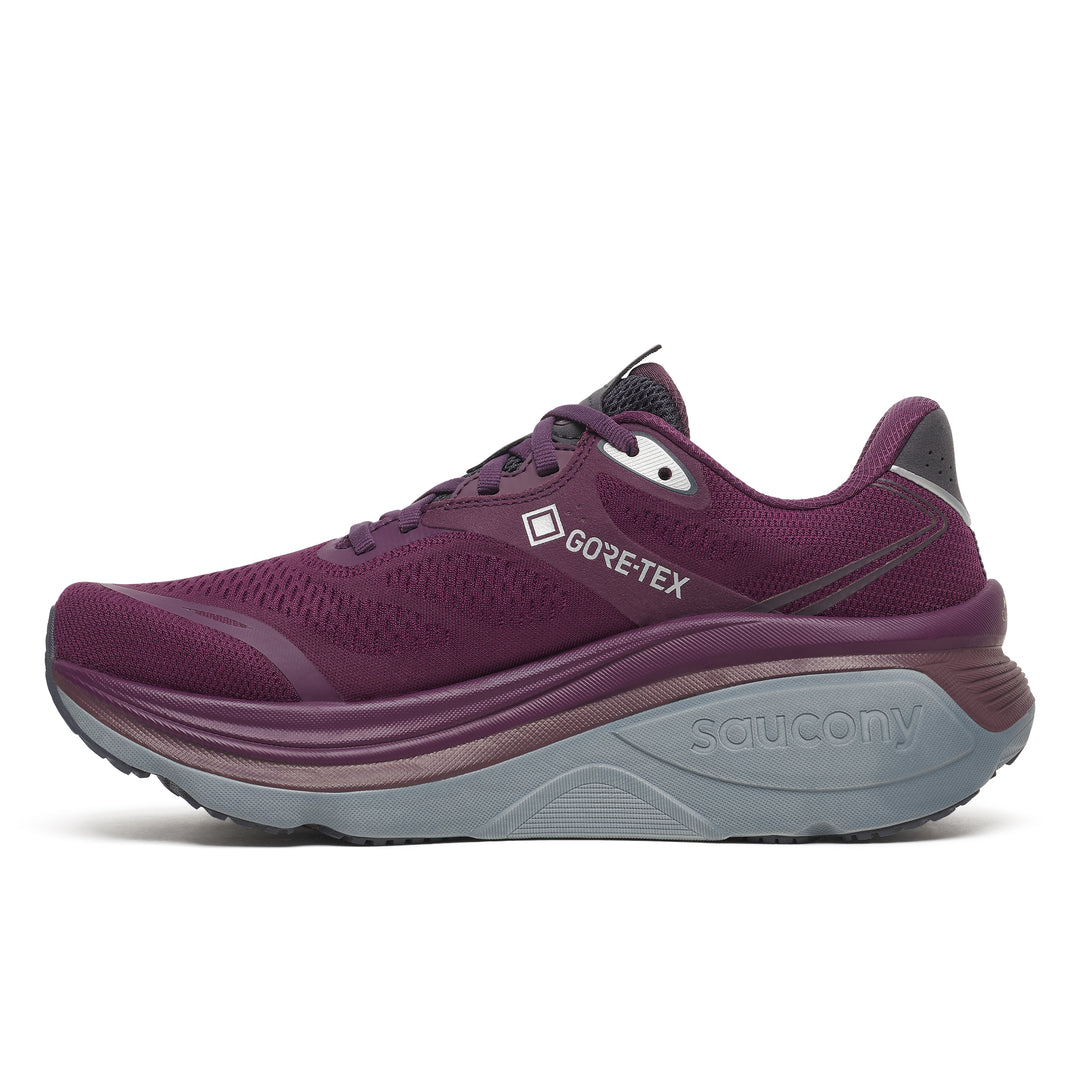 Saucony Womens Hurricane 26 GTX - Eggplant/Cinder - Stability - AW26