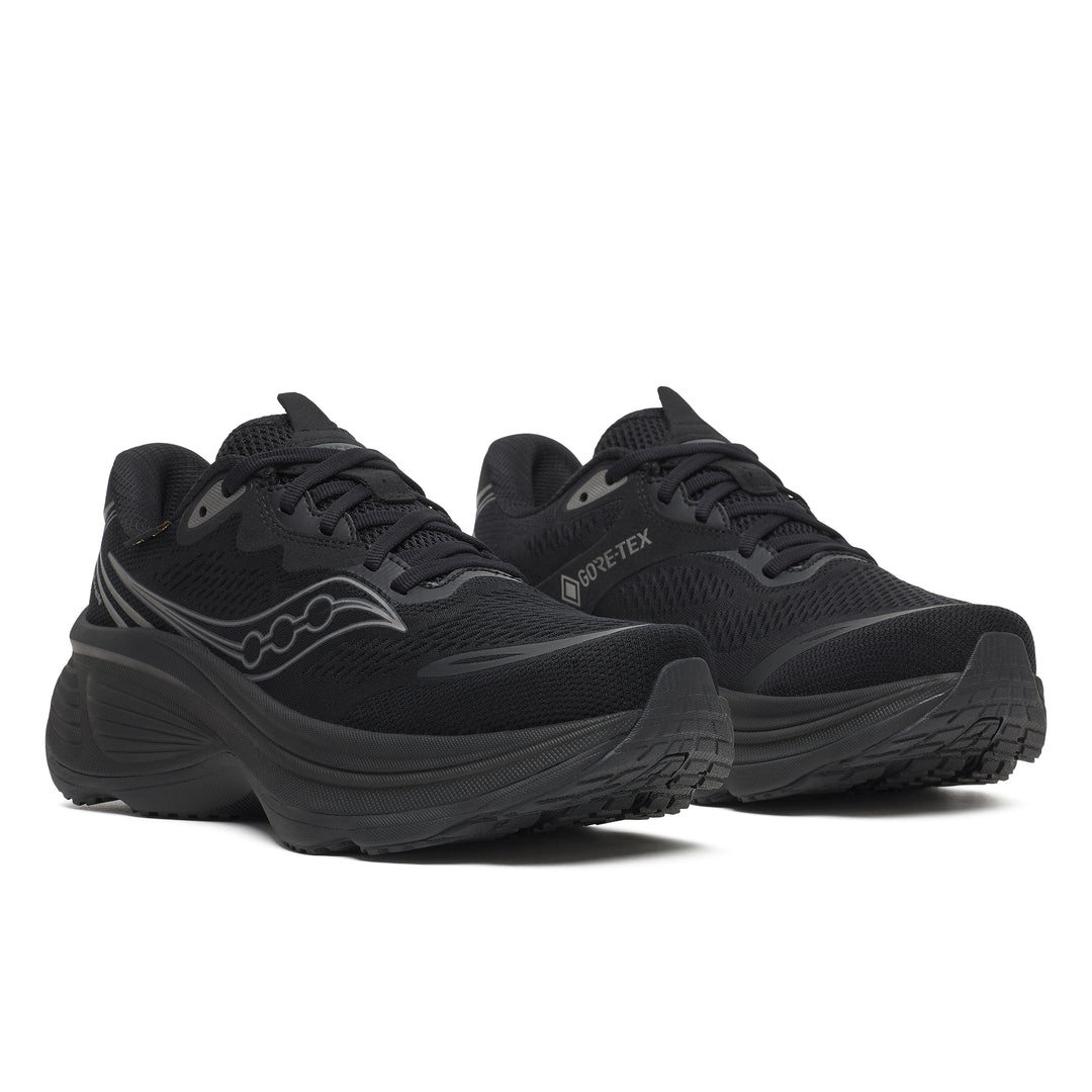 Saucony Mens Hurricane 26 GTX - Triple Black - Stability - AW26