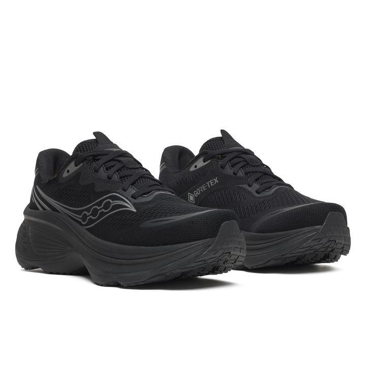 Saucony Mens Hurricane 26 GTX - Triple Black - Stability - AW26
