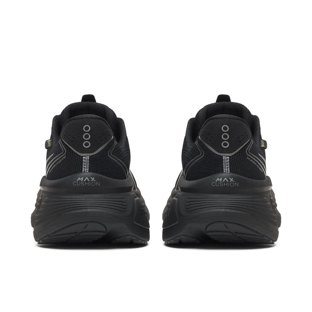 Saucony Mens Hurricane 26 GTX - Triple Black - Stability - AW26