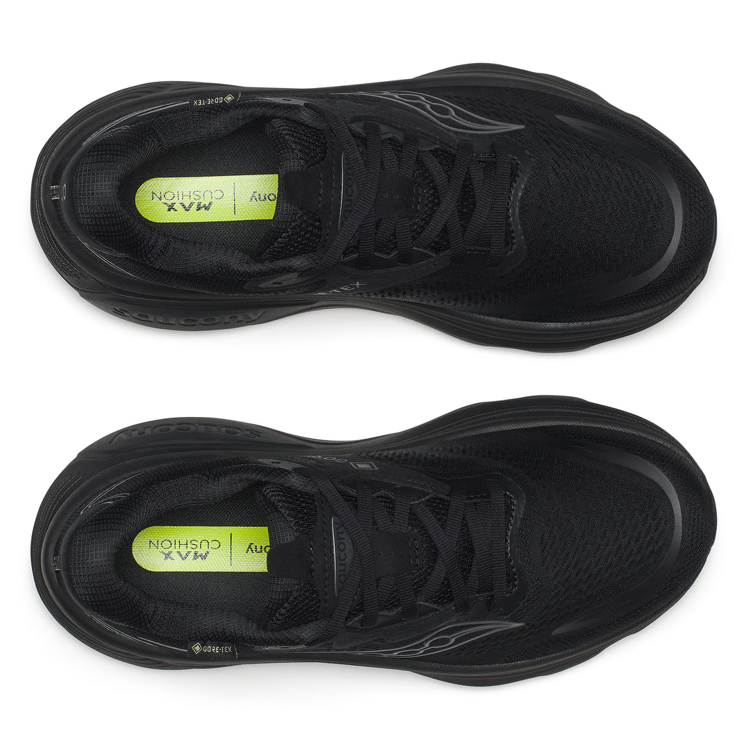 Saucony Mens Hurricane 26 GTX - Triple Black - Stability - AW26