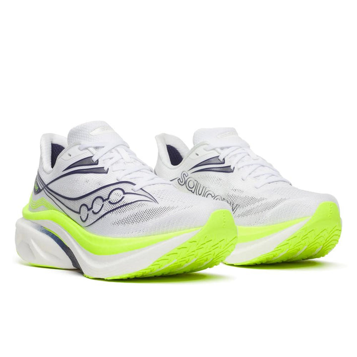 Saucony Mens Endorphin Speed 6 - White/Citron - Neutral - SS27