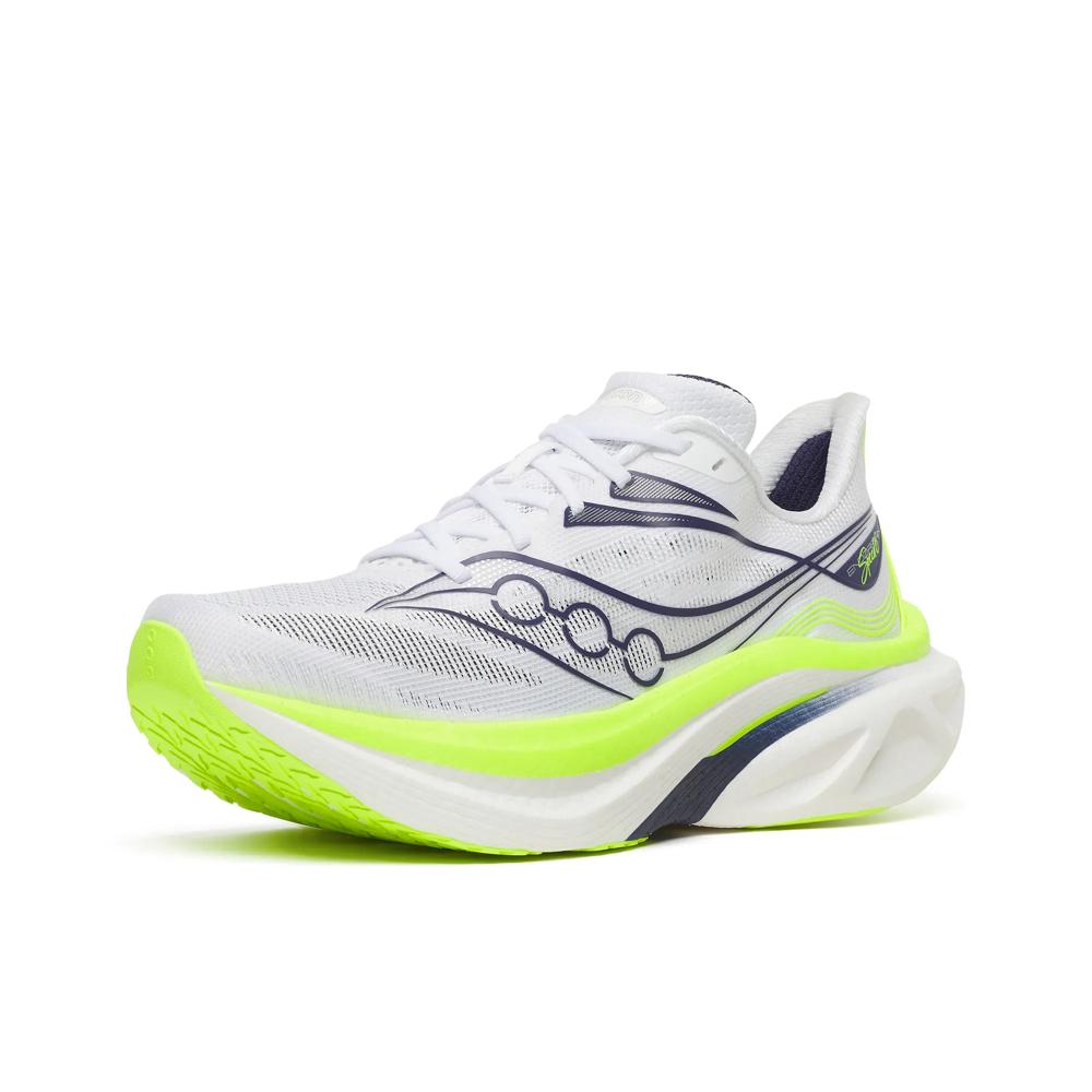 Saucony Mens Endorphin Speed 6 - White/Citron - Neutral - SS27