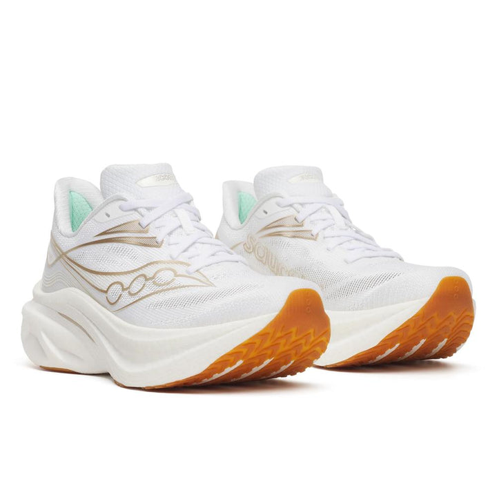 Saucony Womens Endorphin Speed 6 - White/Aureate - Neutral - SS27