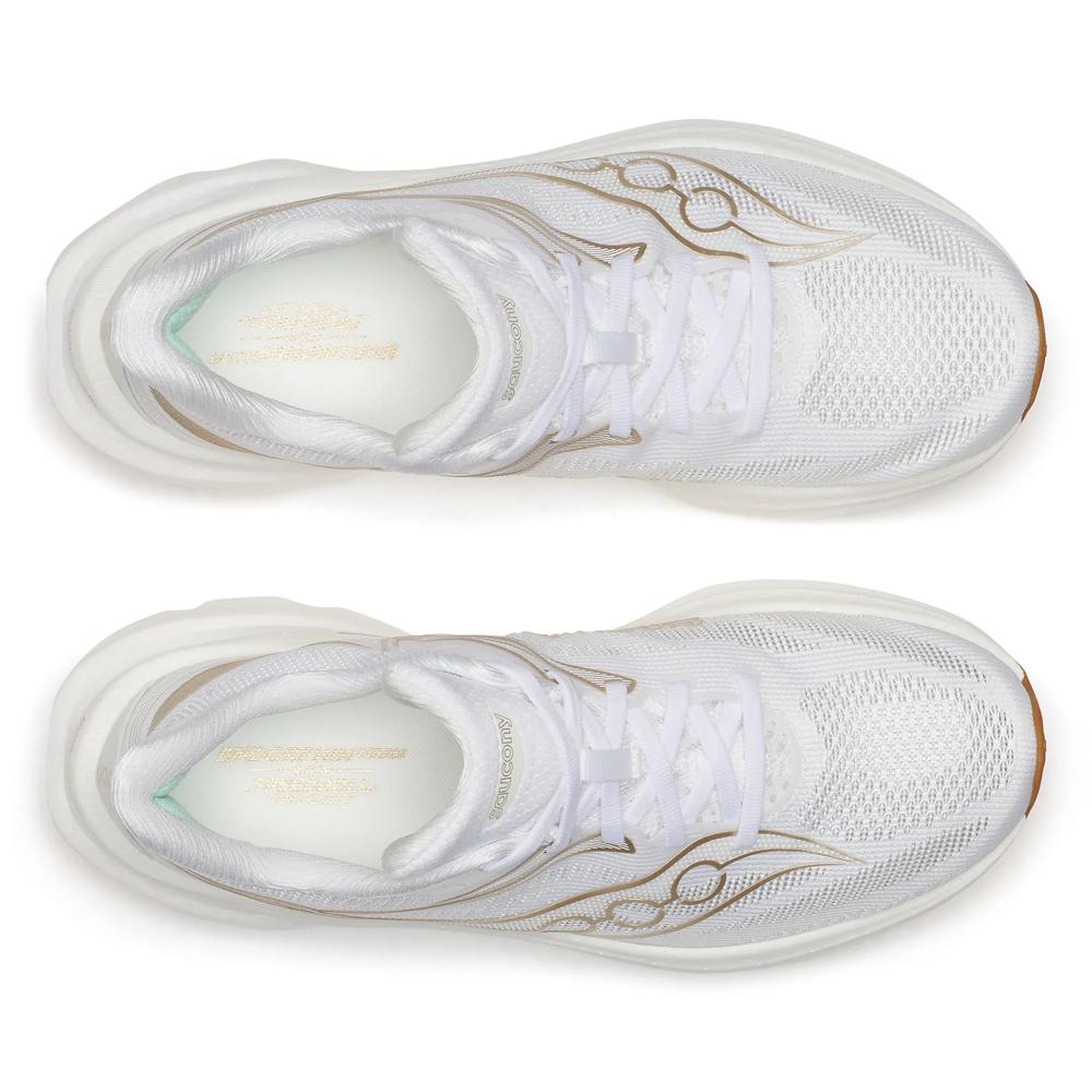 Saucony Womens Endorphin Speed 6 - White/Aureate - Neutral - SS27
