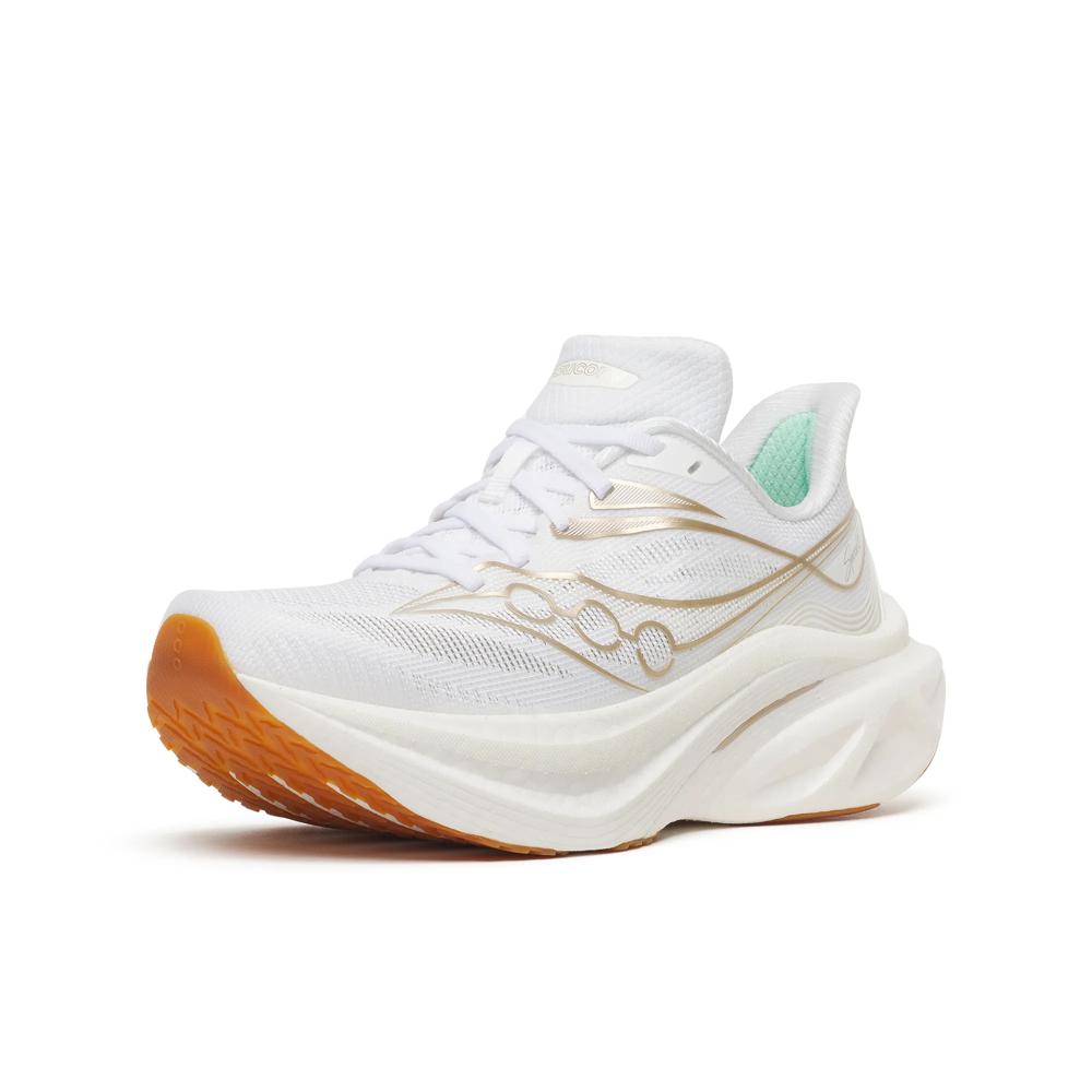 Saucony Womens Endorphin Speed 6 - White/Aureate - Neutral - SS27