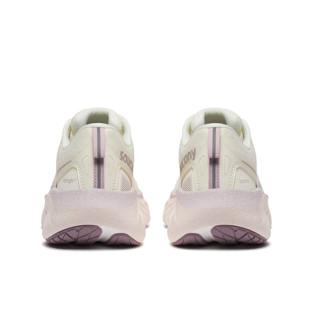 Saucony Womens Triumph 22 - Vanilla - Neutral - SS25