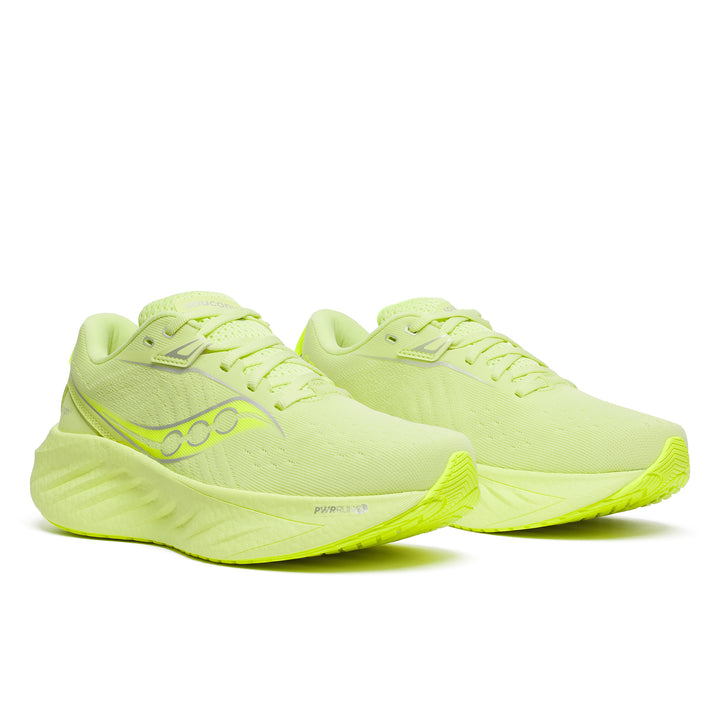 Saucony Womens Triumph 22 - Sunny/Citron - Neutral - SS25
