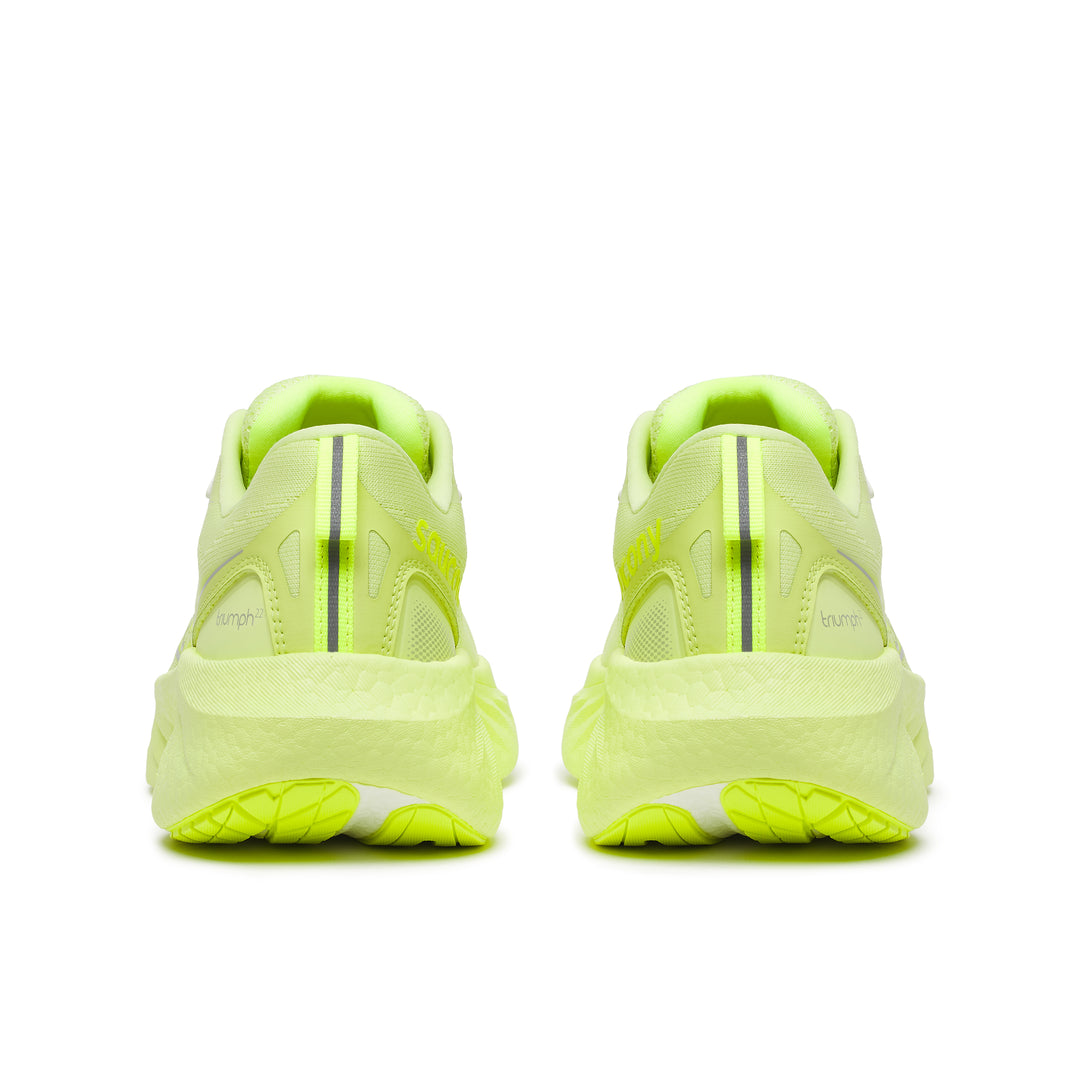 Saucony Womens Triumph 22 - Sunny/Citron - Neutral - SS25