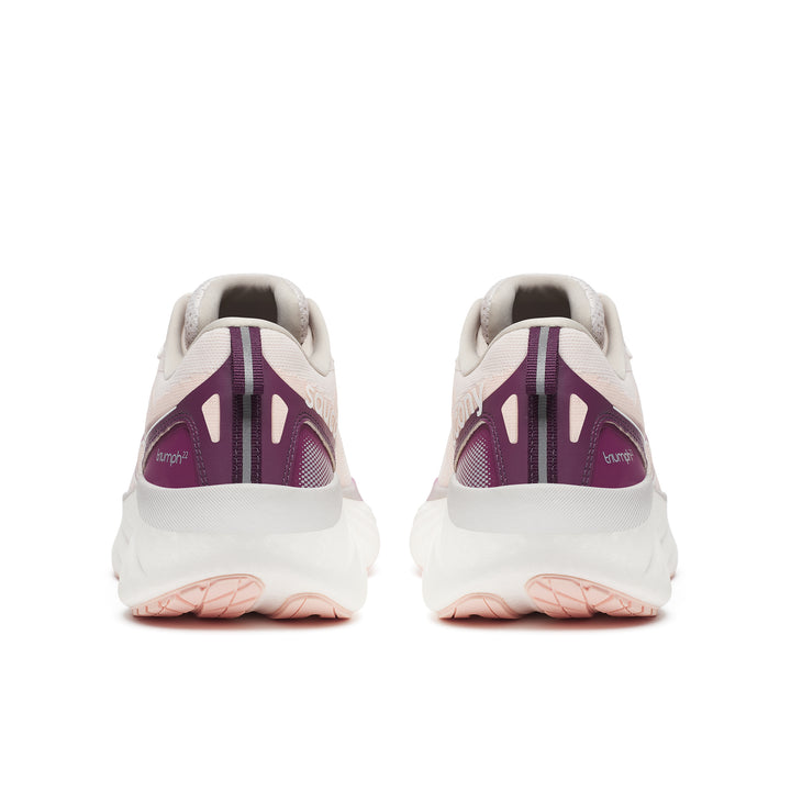 Saucony Womens Triumph 22 - Moon/Eggplant - Neutral