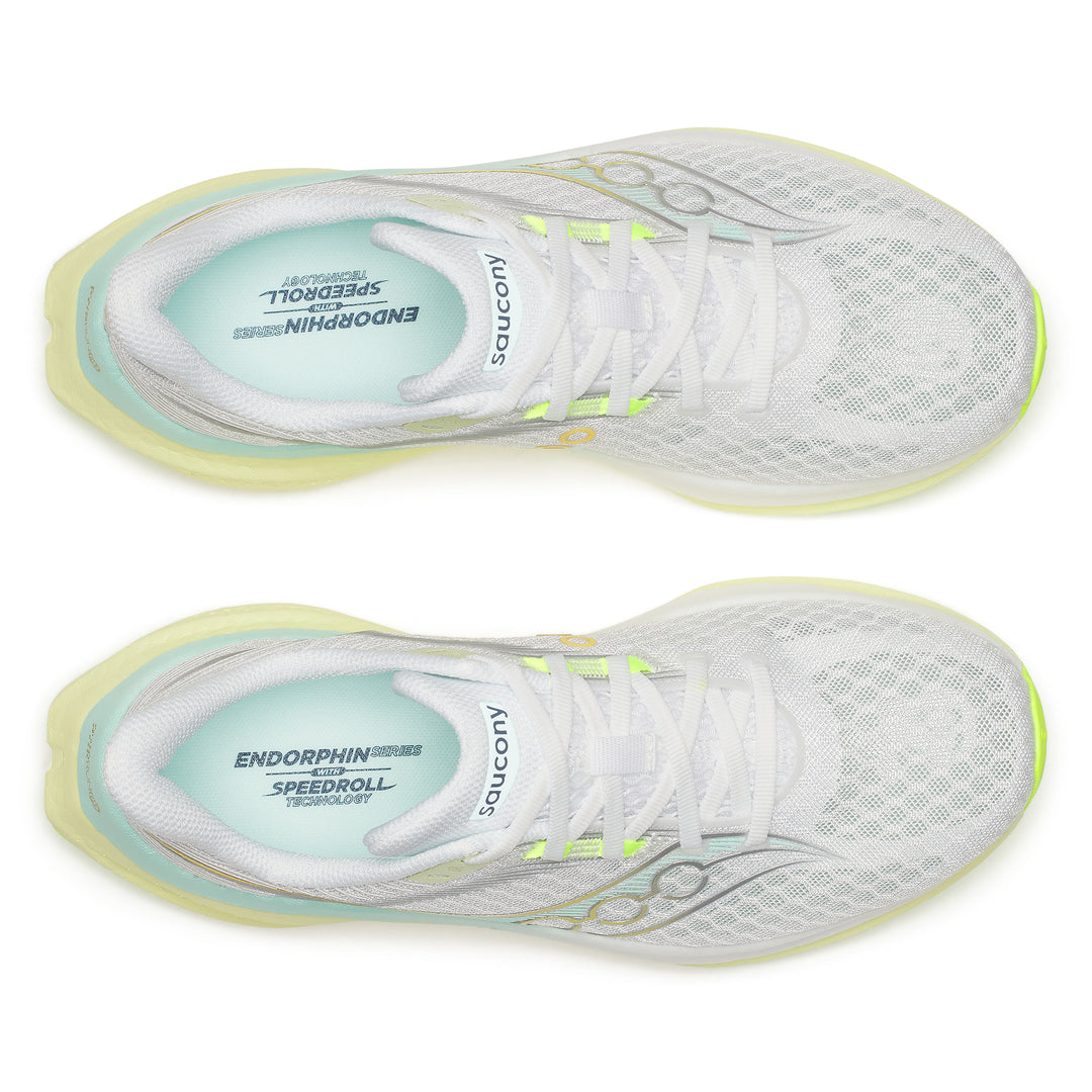 Saucony Womens Endorphin Speed 5 - White/Tender - Neutral - SS26