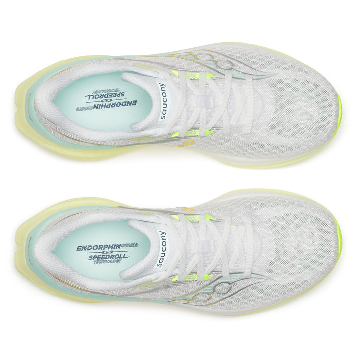 Saucony Womens Endorphin Speed 5 - White/Tender - Neutral - SS26