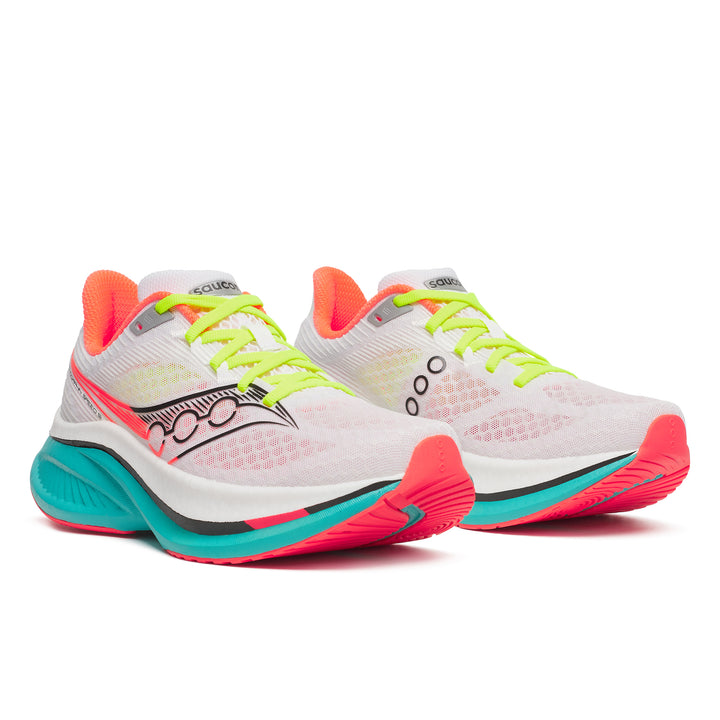 Saucony Mens Endorphin Speed 5 - White/Mutant - Neutral - AW25
