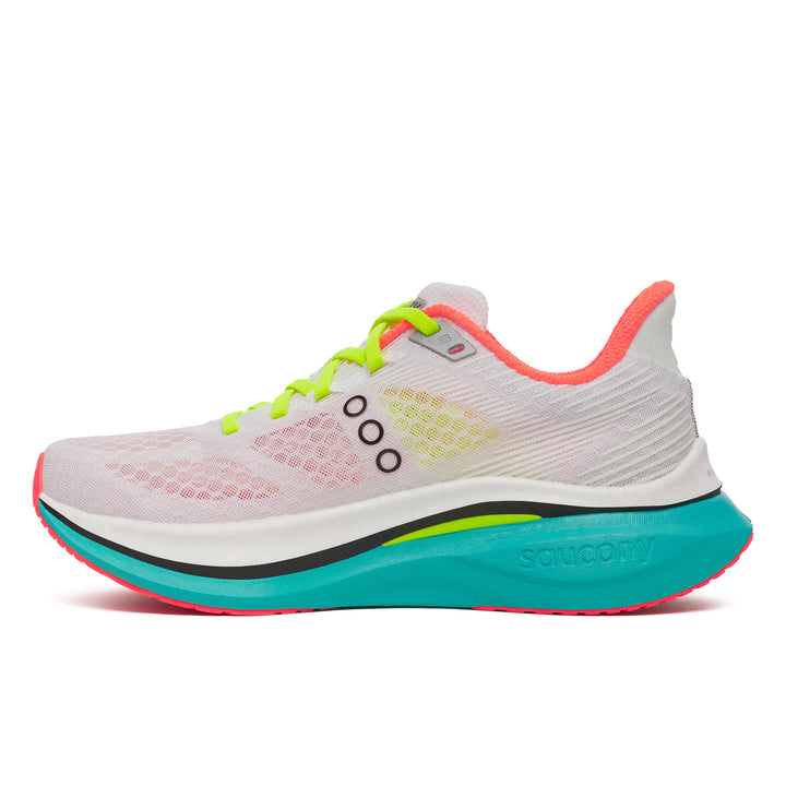 Saucony Mens Endorphin Speed 5 - White/Mutant - Neutral - AW25